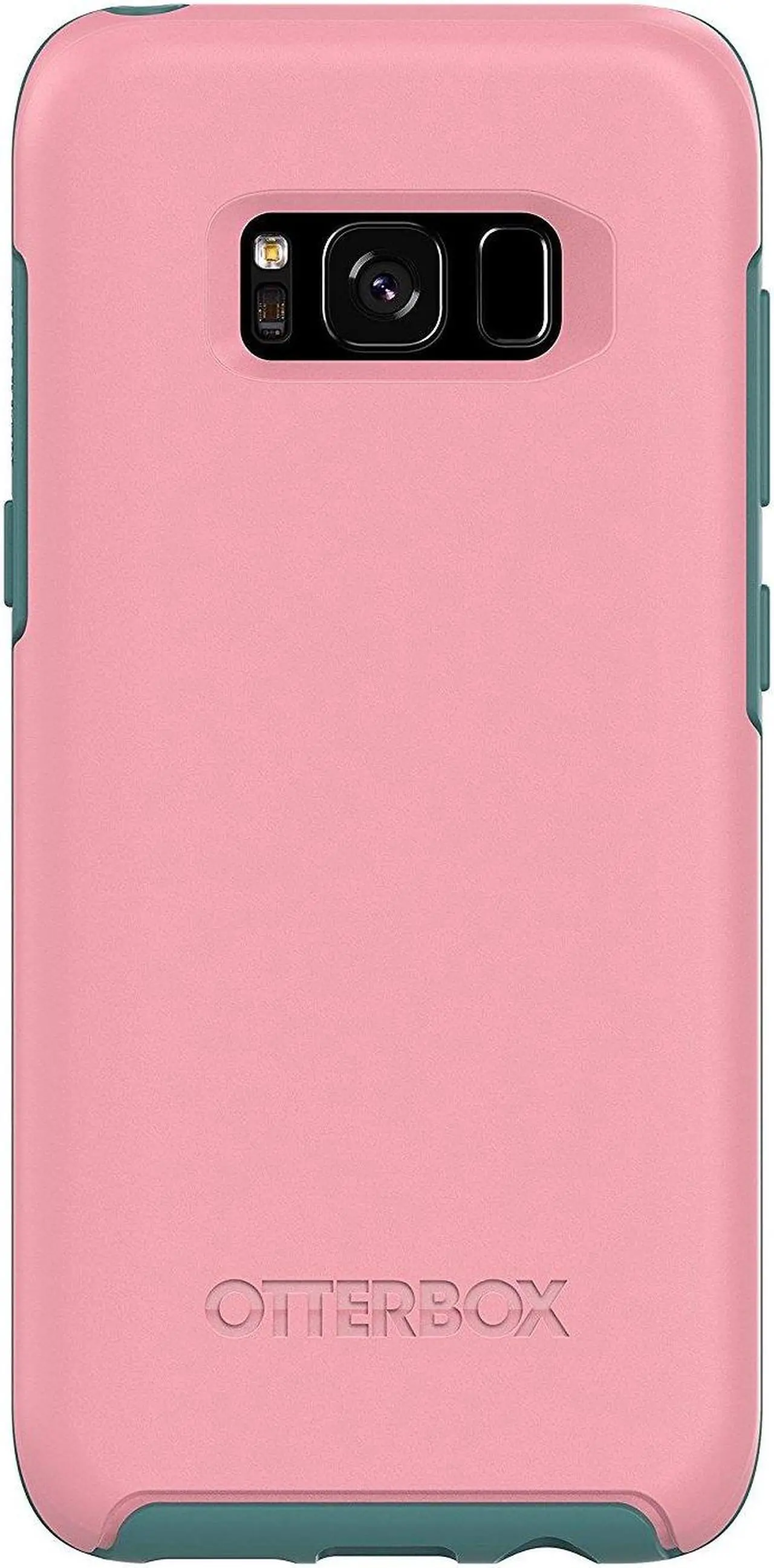 Alt view image 8 of 10 - OtterBox SYMMETRY SERIES for Samsung Galaxy S8+ ONLY - Retail Packaging - PRICKLY PEAR (ROSMARINE/MOUNTAIN RANGE GREEN)