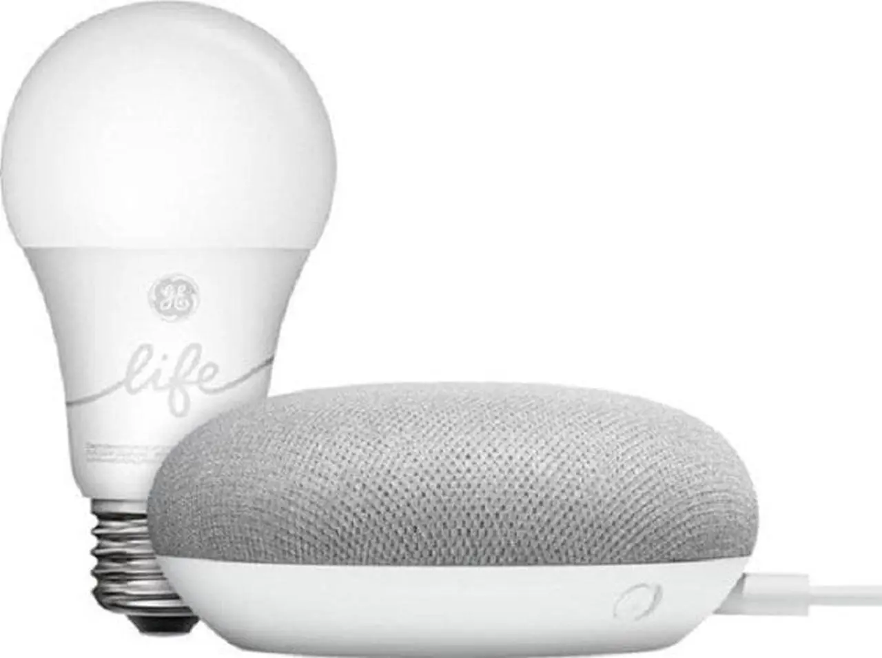 Alt view image 6 of 6 - Google GA00518-US Smart Light Starter Kit with Google Assistant, White