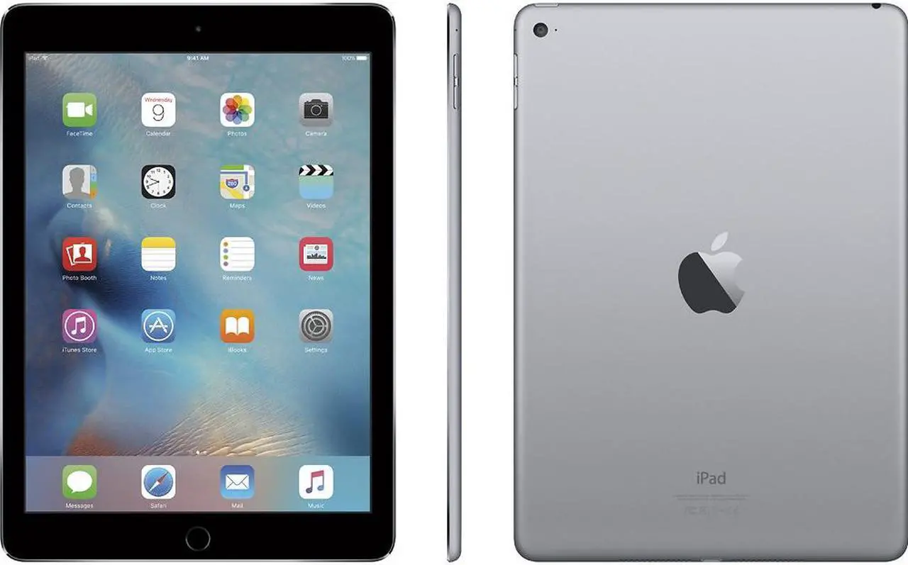 Alt view image 12 of 13 - Apple iPad Air 2 64GB Retina Display 9.7" MGKL2LL/A WiFi Space Gray
