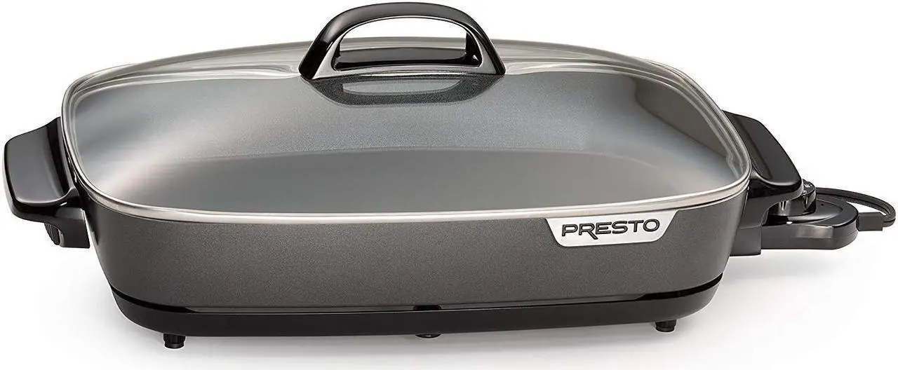 Alt view image 8 of 14 - PRESTO 06858 Electric SlimLine Skillet 16