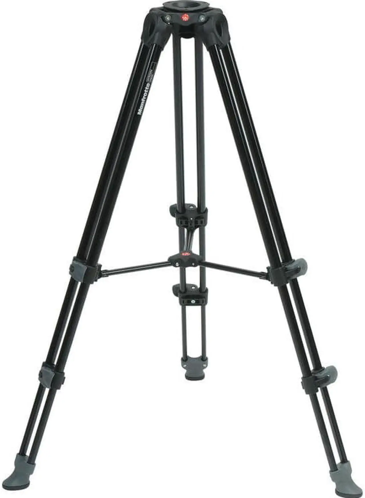 Alt view image 4 of 8 - Manfrotto MVT502AM 3-Section Aluminum Telescopic Twin Leg Tripod, 502 Fluid Head