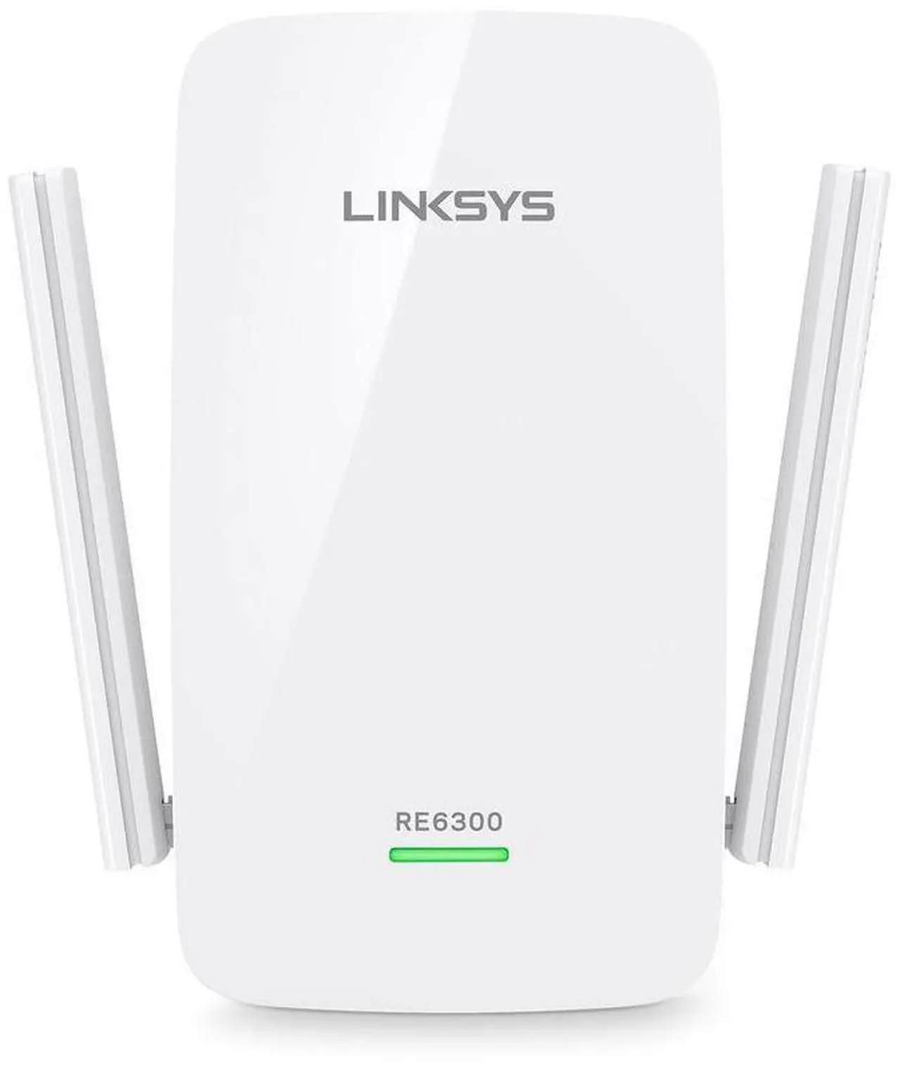 Alt view image 2 of 5 - Linksys RE6300 IEEE 802.11ac 750 Mbit/s Wireless Range Extender - 2.40 GHz, 5 GHz - 1 x Network (RJ-45) - Ethernet, Fast Ethernet, Gigabit Ethernet - Wall Mountable