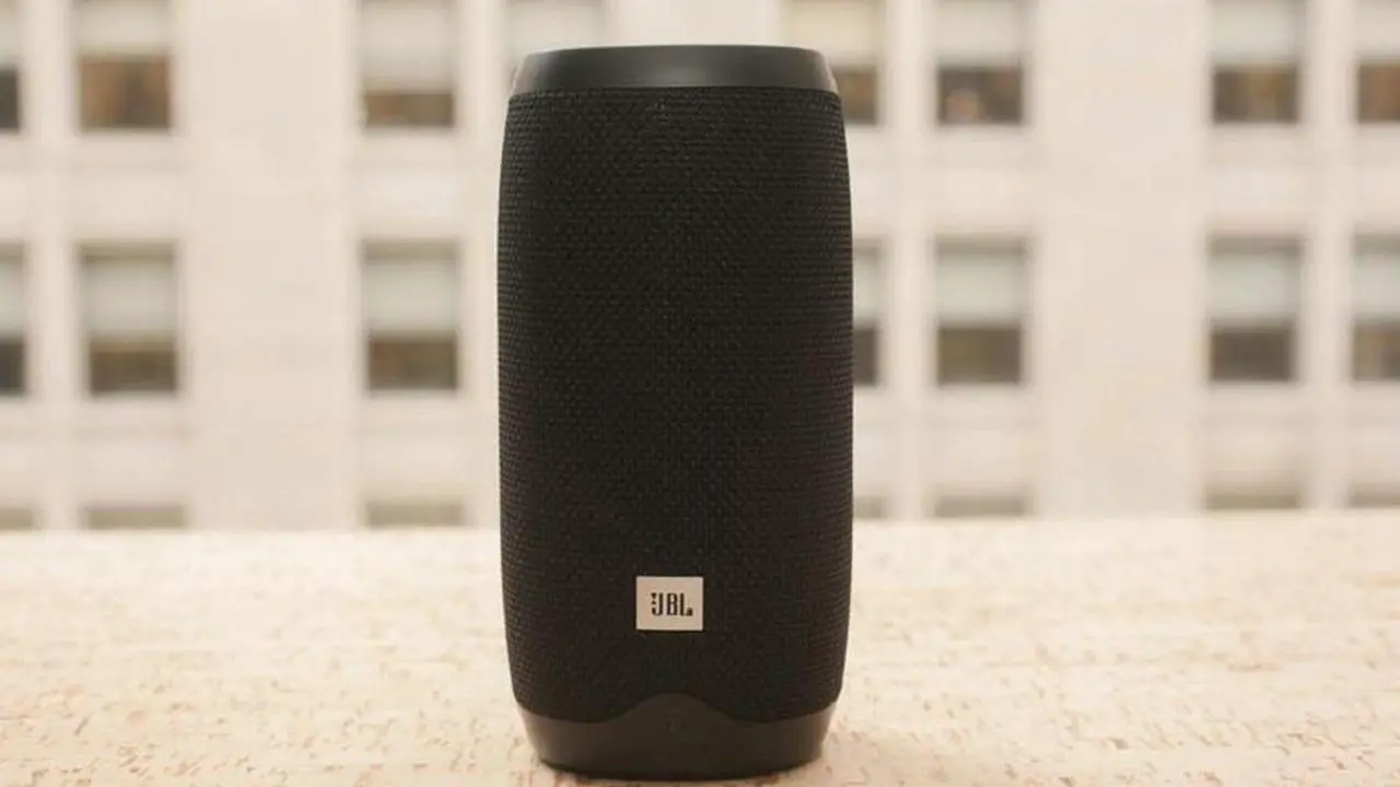 Alt view image 20 of 20 - JBL Link 10 Smart Voice-Activated Portable Wireless Bluetooth Speaker with Google Assistant, IPX7 Waterproof, Black