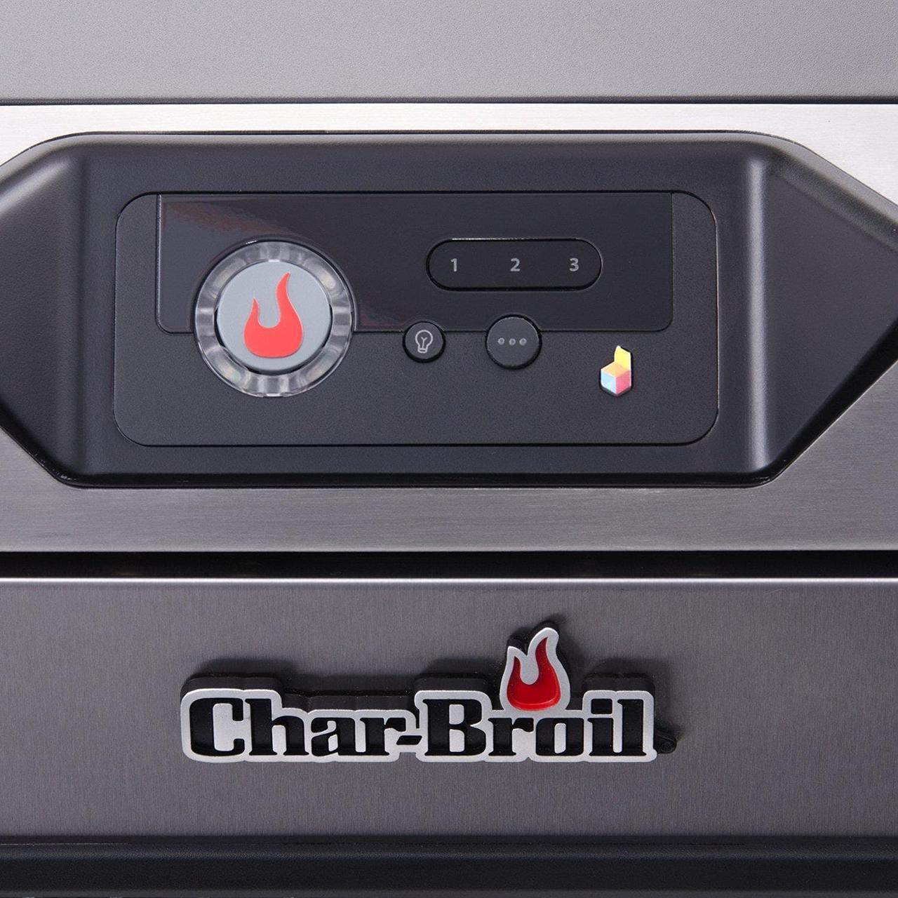 Alt view image 8 of 8 - Char-Broil Digital Electric Smoker with SmartChef Technology