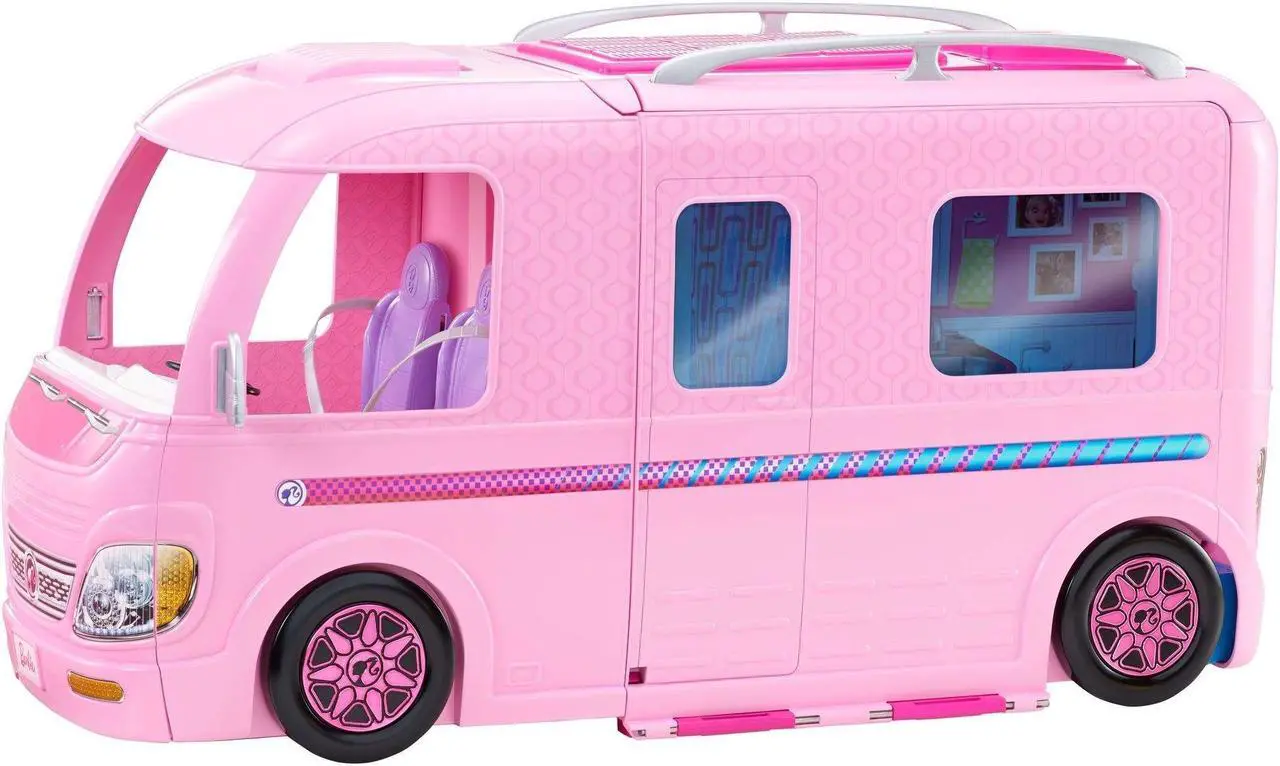 Alt view image 11 of 20 - Mattel FBR34 Barbie Dream Camper