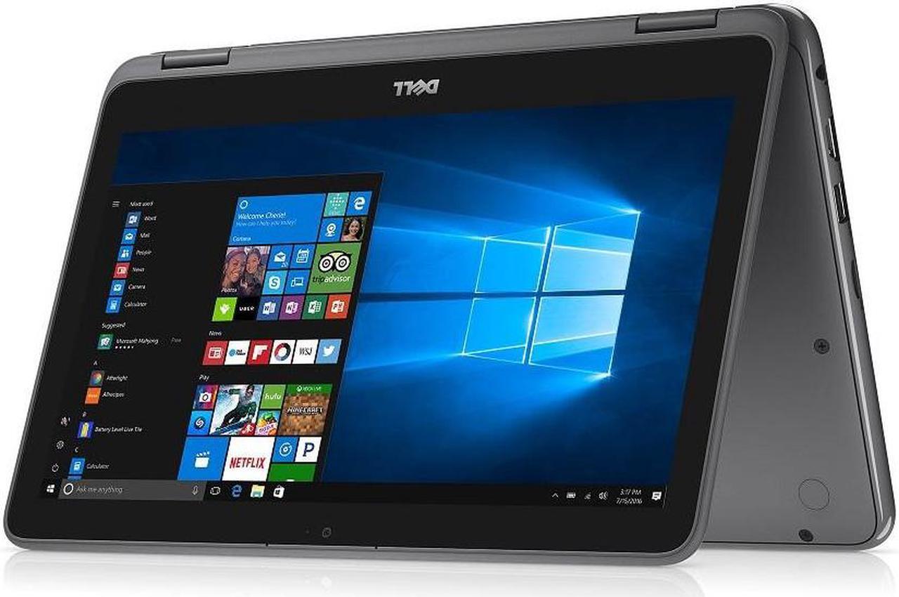 Alt view image 7 of 8 - DELL Laptop Inspiron AMD A6-9220e 4GB Memory 32 GB eMMC SSD AMD Radeon R4 Series 11.6" Touch Screen Windows 10 Home 64-Bit i3185-A760GRY