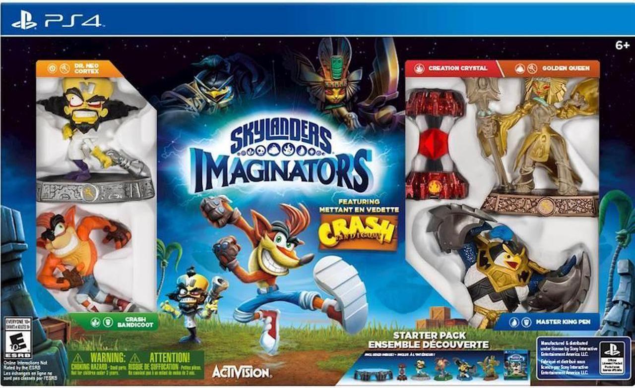 Alt view image 11 of 13 - Skylanders Imaginators Crash Bandicoot Starter Pack - PlayStation 4