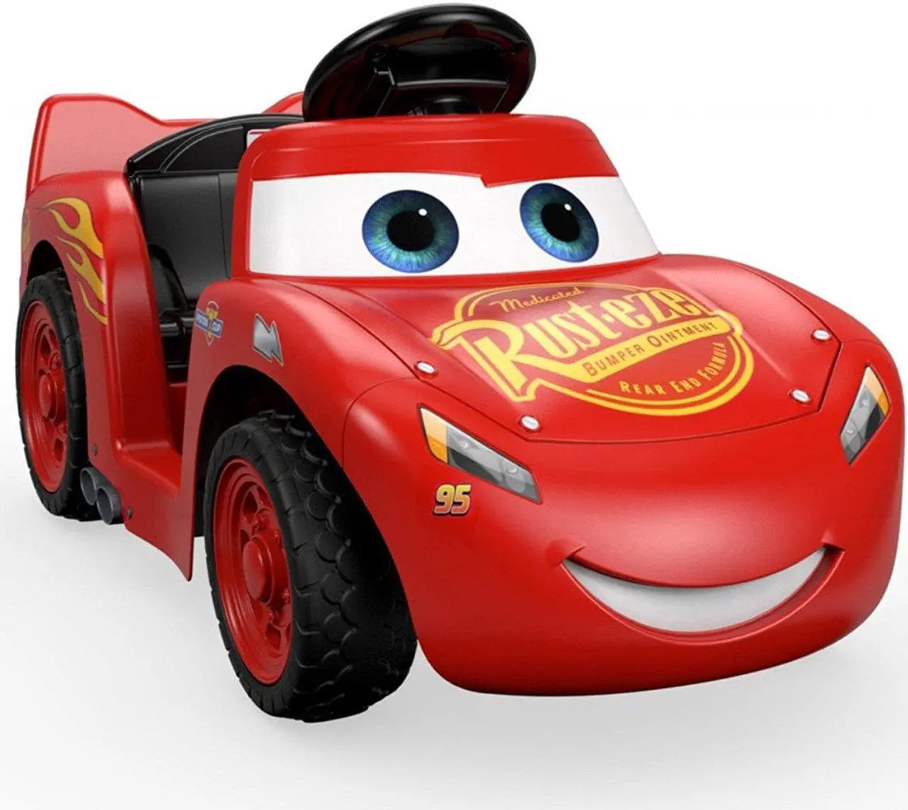 Alt view image 7 of 7 - Power Wheels Lil Lightning Mcqueen Disney Pixar Cars Vehicle