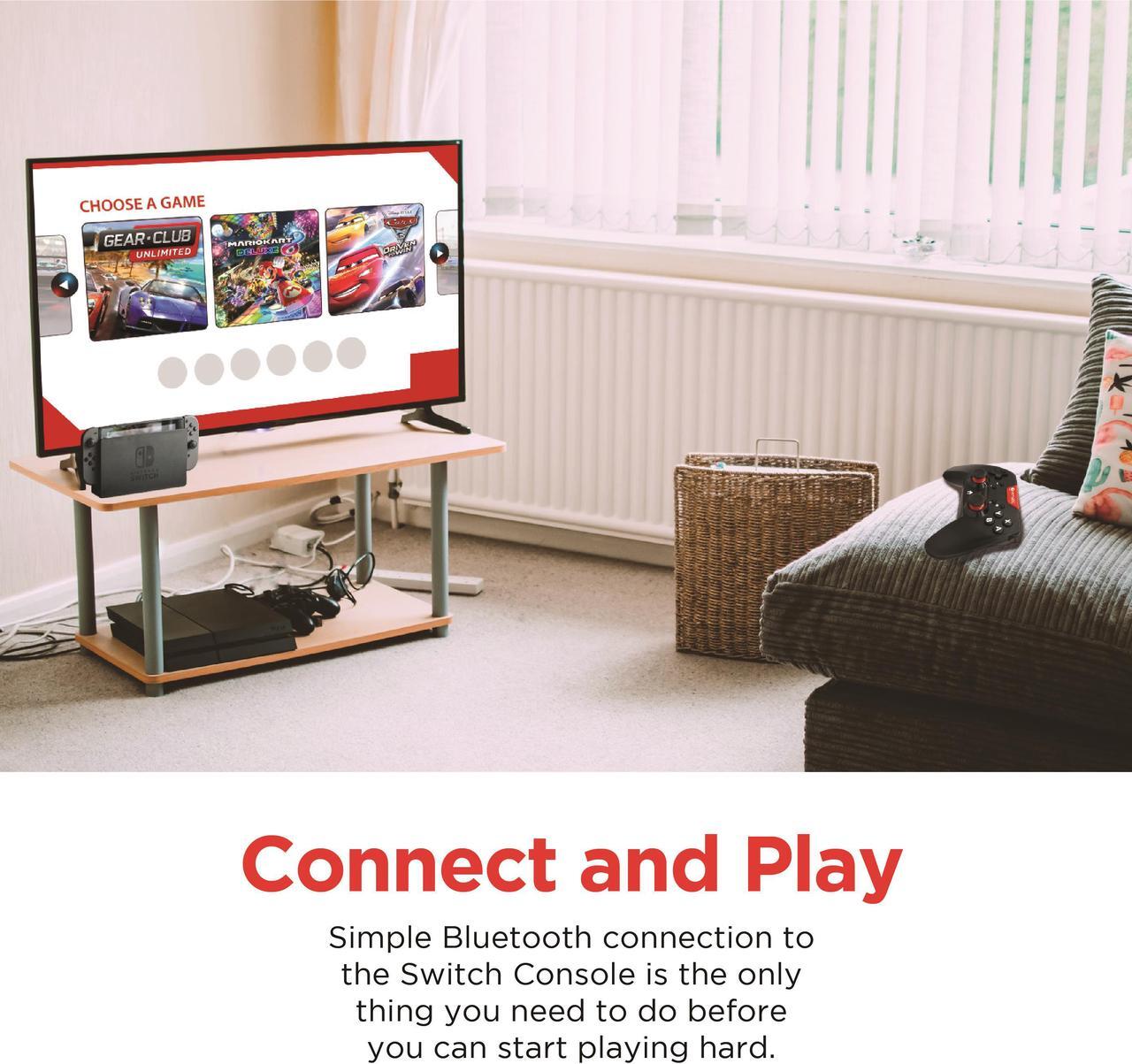 Alt view image 3 of 3 - Ematic NSW Wireless Controller
