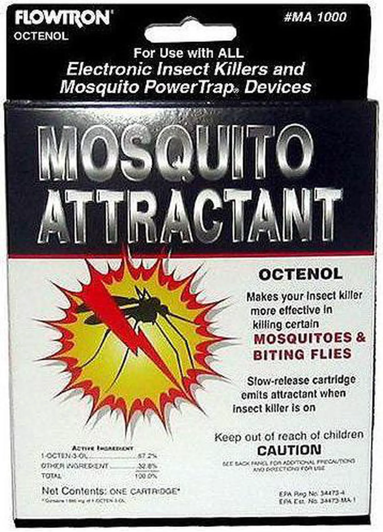 Main image of FLOWTRON MA 1000 - 6 1,660mg. of Octenol Mosquito Attractant,PK6