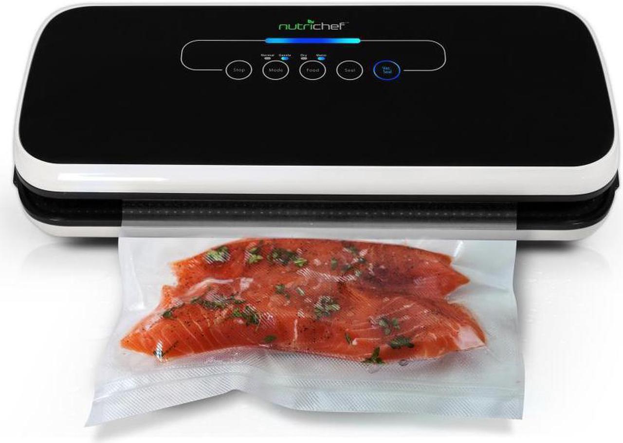 Main image of NUTRICHEF PKVS18BK Nutrichef Automatic Food Vacuum Sealer - Electric Air Sealing Preserver System (Black)