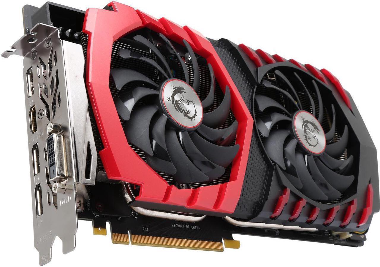 MSI GeForce GTX 1070 DirectX 12 GTX 1070 GAMING X 8G 8GB 256-Bit GDDR5 PCI Express 3.0 x16 HDCP Ready SLI Support ATX Video Card