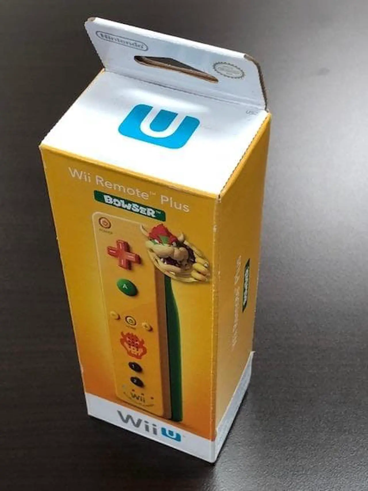Alt view image 9 of 11 - Nintendo Wii U Bowser Wii Remote Plus w/ Built-In Motion Plus