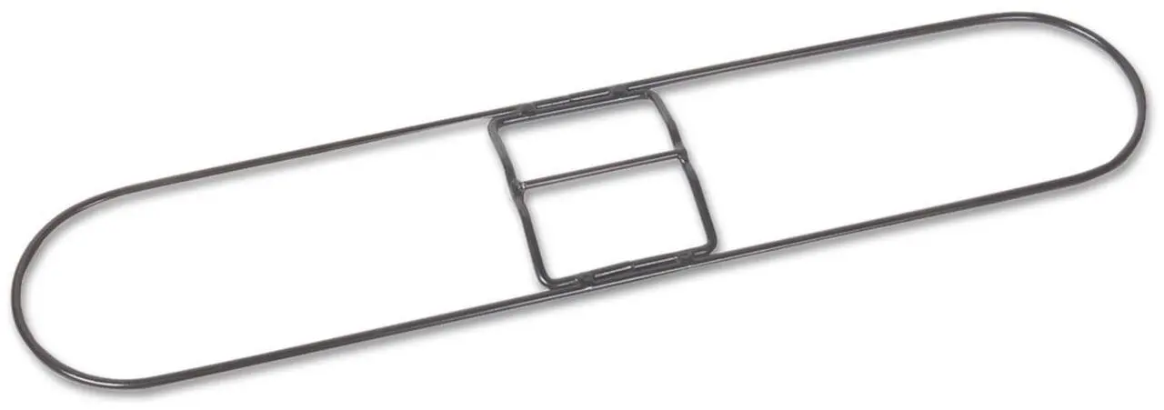 Alt view image 2 of 10 - Boardwalk Clip-On Dust Mop Frame 60w x 5d Zinc Plated 1460