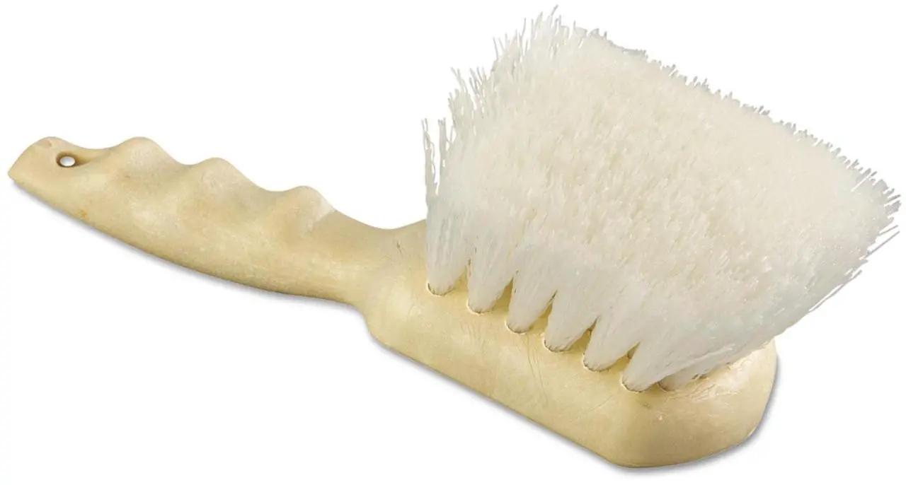 Alt view image 2 of 10 - Boardwalk Utility Brush Polypropylene Fill 20" Long Tan Handle 4320