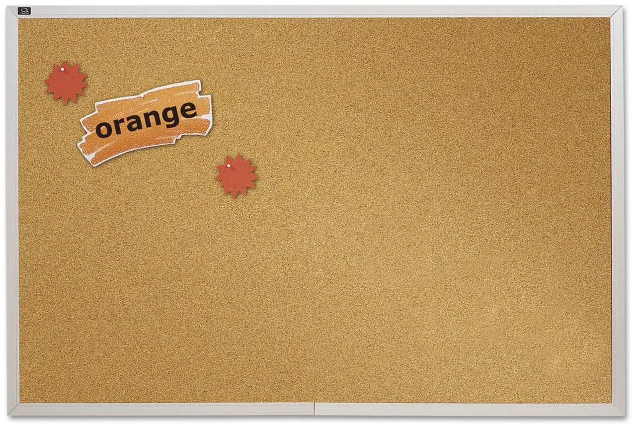 Main image of Quartet ECKA406 4' x 6' Natural Cork Bulletin Board