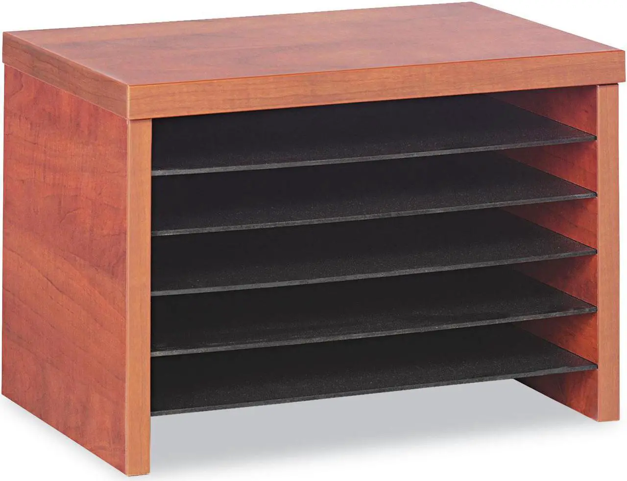 Alt view image 2 of 7 - Alera Valencia Under Counter File Organizer Shelf, 15 3/4w x 10d x 11h, Espresso