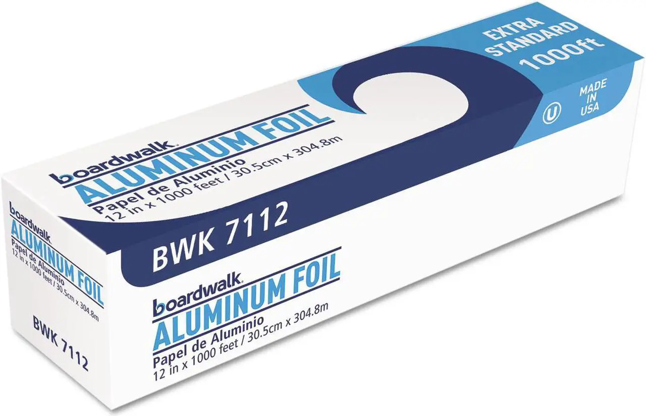 Alt view image 3 of 16 - Premium Quality Aluminum Foil Roll, 18" X 1000 Ft, 16 Micron Thickness, Silver