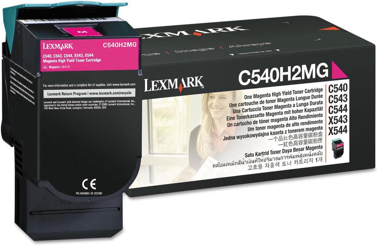 Alt view image 2 of 12 - C540h2yg High-Yield Toner, 2000 Page-Yield, Yellow
