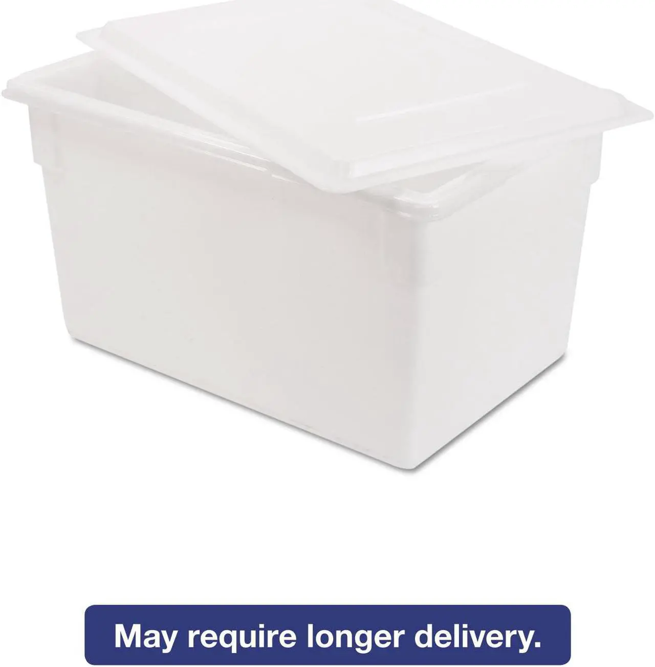 Main image of Rubbermaid Box, Food/Tote HAWA FG350100WHT