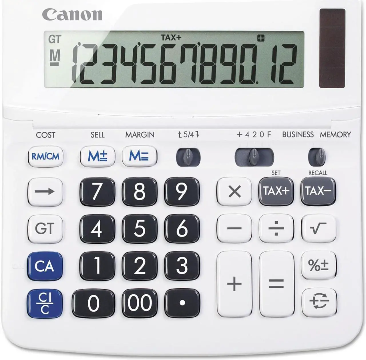Alt view image 5 of 20 - Canon TX-220TSII Portable Display Calculator 12-Digit LCD 0633C001