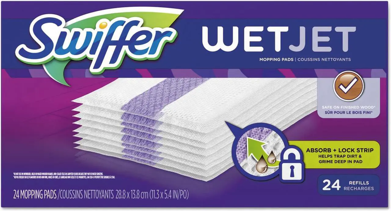 Alt view image 4 of 12 - Procter & Gamble Swiffer WetJet Cleang Pads Refill
