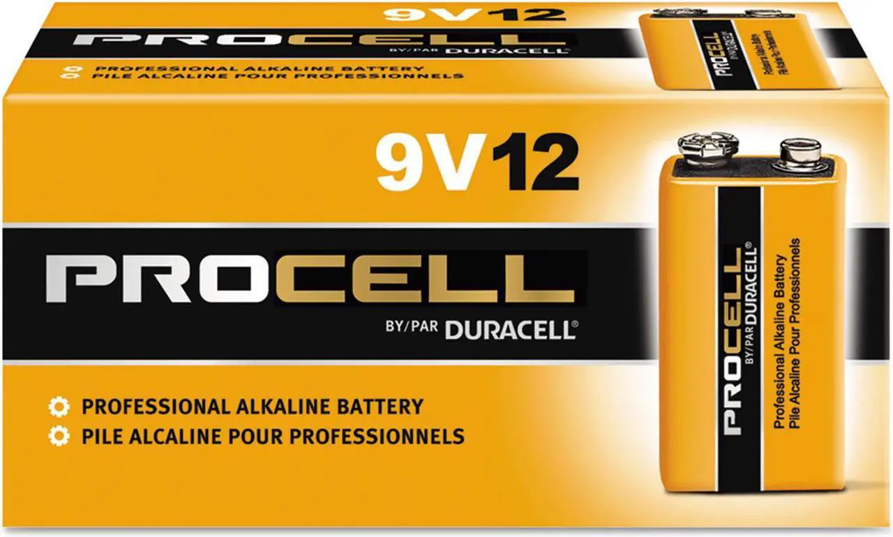 Alt view image 2 of 3 - DURACELL Procell PC1604 9V Alkaline Battery, 12-box