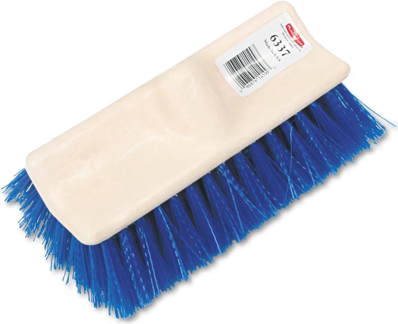Alt view image 5 of 6 - Rubbermaid Commercial Bi-Level Deck Scrub Brush Polypropylene Fibers 10 Plastic