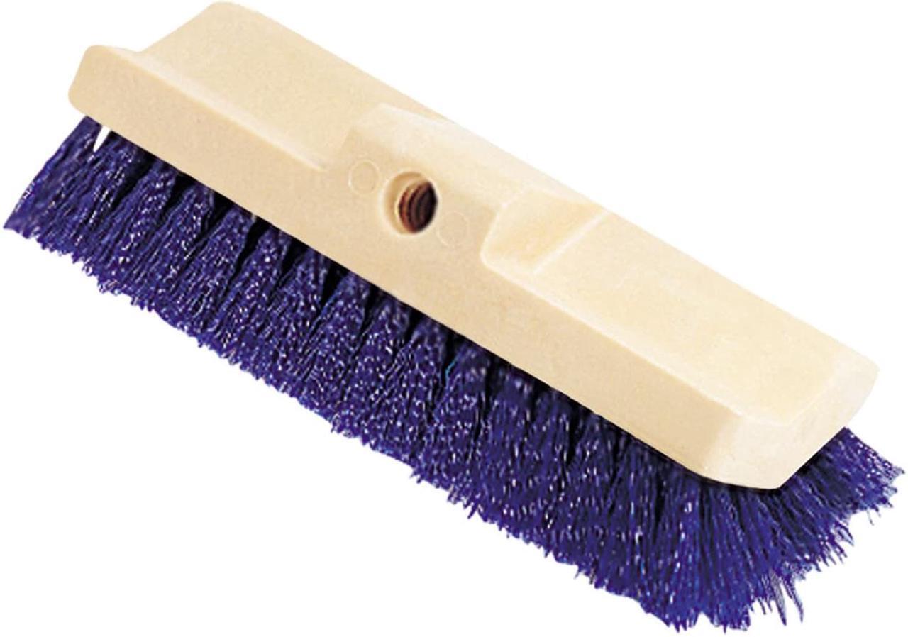Alt view image 3 of 6 - Rubbermaid Commercial Bi-Level Deck Scrub Brush Polypropylene Fibers 10 Plastic