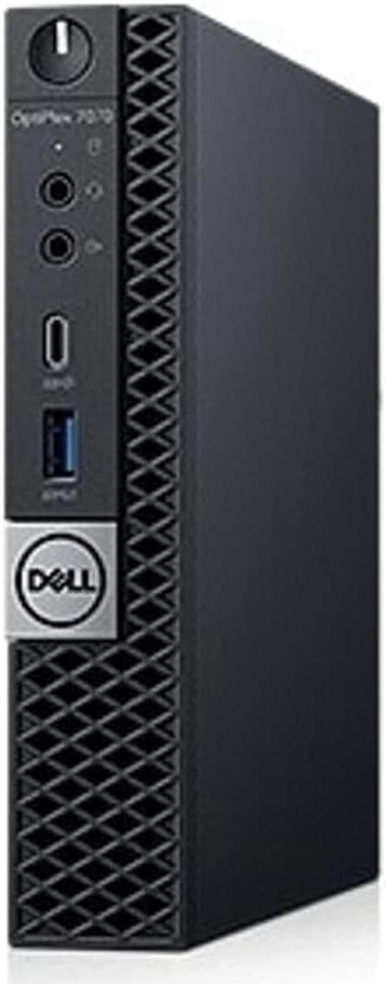 Alt view image 4 of 7 - Dell OptiPlex 7070 Desktop Computer - Intel Core i7-9700T - 16GB RAM - 256GB SSD - Micro PC