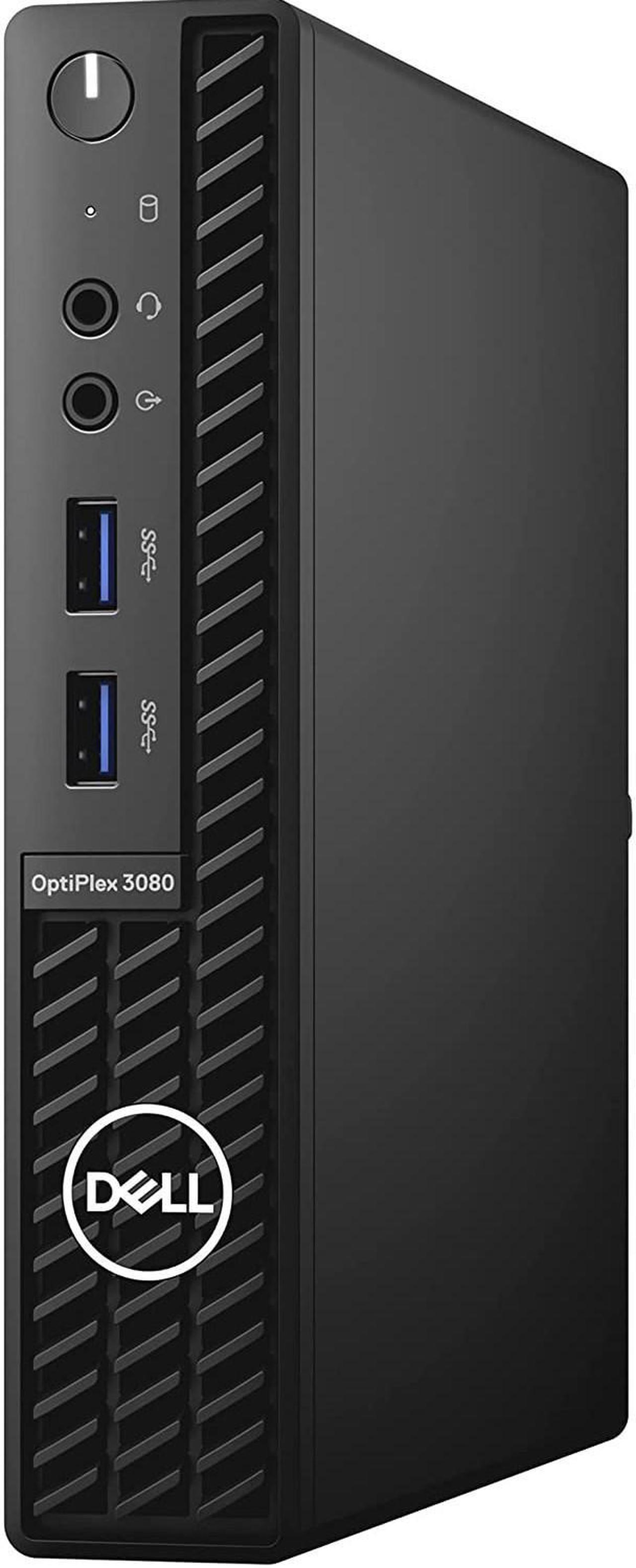 Alt view image 4 of 5 - Dell OptiPlex 3000 3080 Desktop Computer - Intel Core i5 10th Gen i5-10500T Hexa-core (6 Core) 2.30 GHz - 8 GB RAM DDR4 SDRAM - 256 GB NVMe M.2 PCI Express M.2 SSD - Micro PC - Black