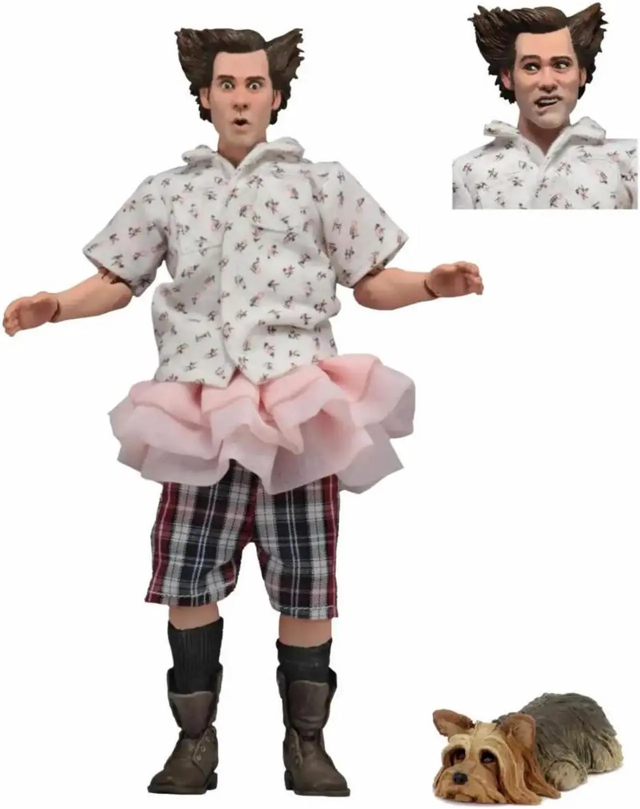 Ace Ventura Pet Detective Shady Acres Tutu 8" Articulated Figure Collectible NECA