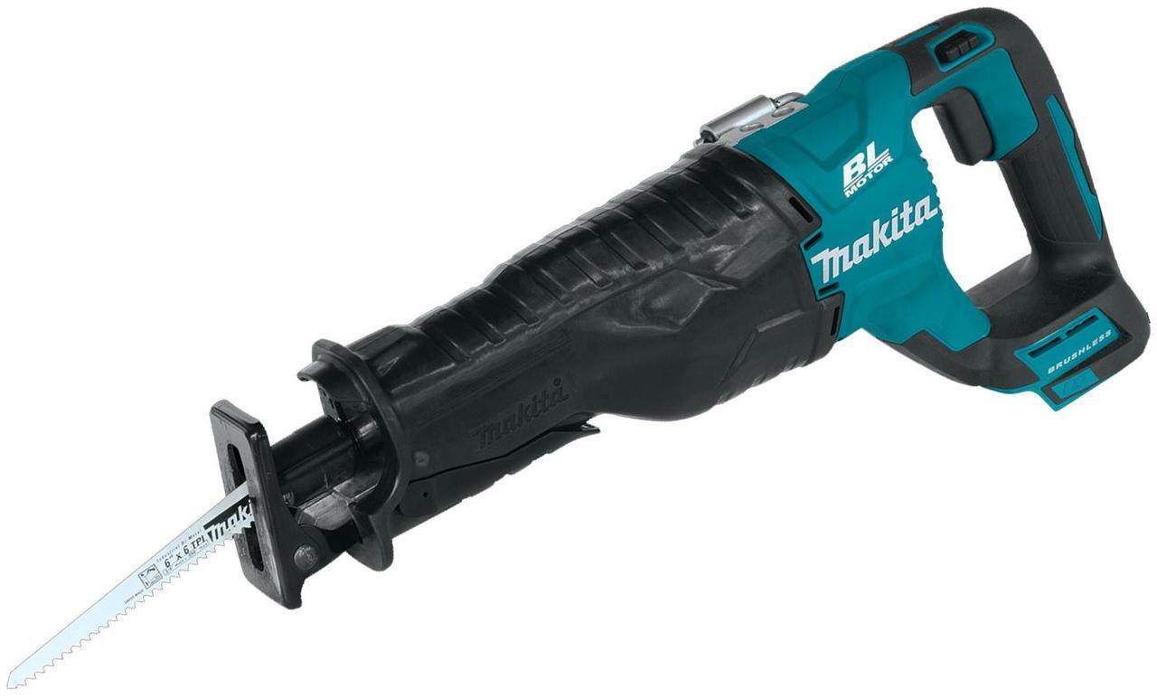 Alt view image 19 of 20 - Makita XRJ05Z 18V LXT Brushless Reciprocating Saw (Tool Only)