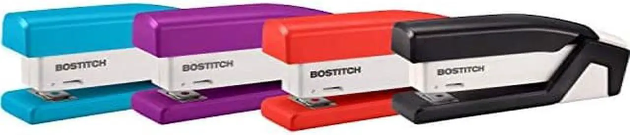 Alt view image 14 of 15 - Paperpro-Bostitch Compact Stapler Half Strip 15-sheet Capacity Assorted 1558