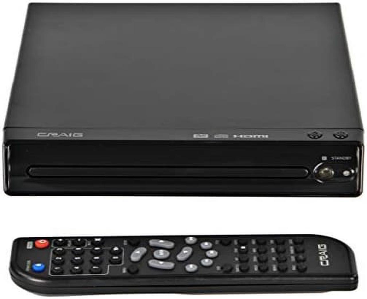 Alt view image 15 of 17 - CRAIG CVD401A Compact HDMI DVD Player with Remote in Black