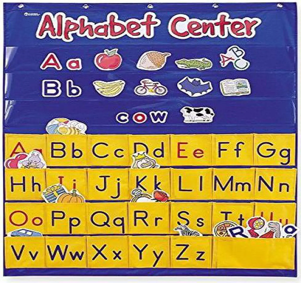 Alt view image 8 of 17 - LEARNING RESOURCES LER2246 ALPHABET INTERACTIVE POCKET CHART