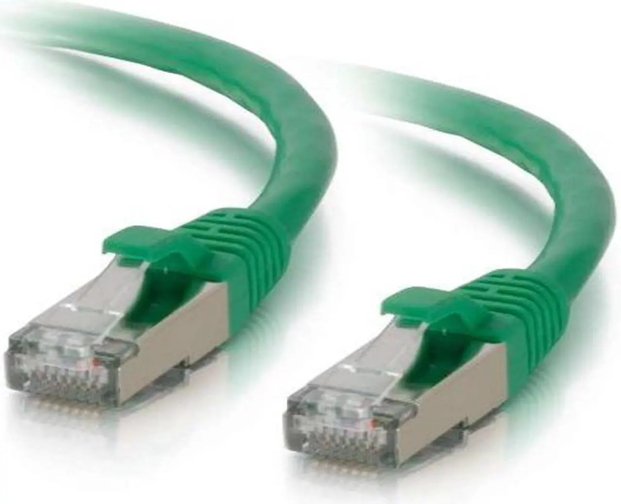 Main image of C2G 00839 C2G 25FT CAT6 SNAGLESS SHIELDED (STP) NETWORK PATCH CABLE - GREEN