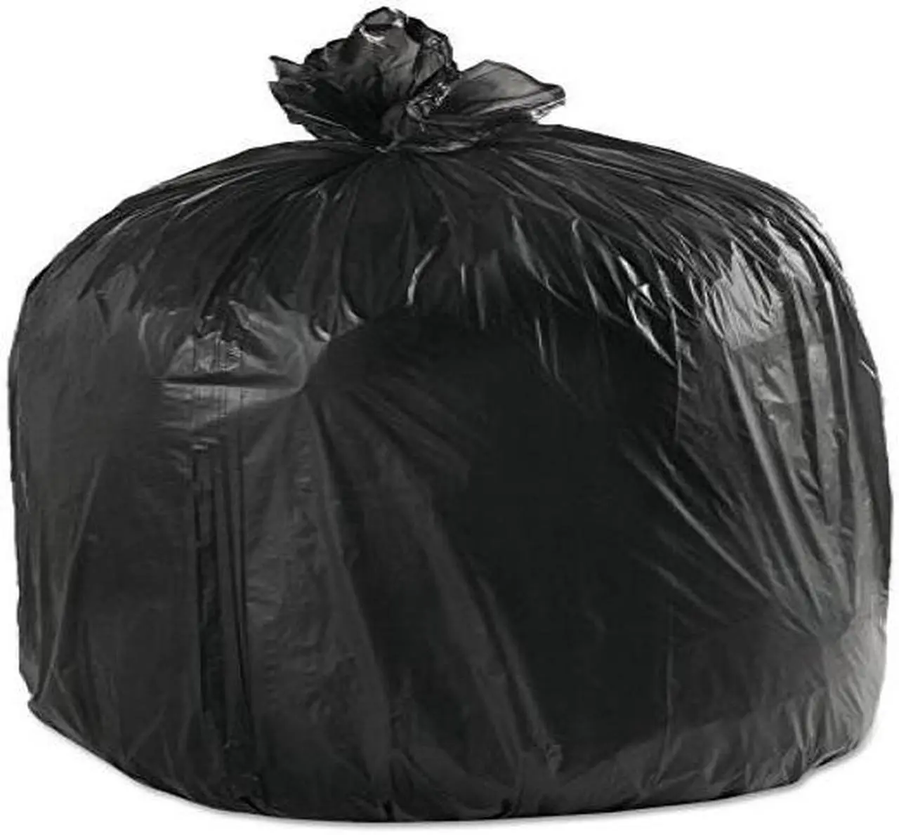 Alt view image 2 of 4 - Boardwalk Low-Density Can Liners, 45Gal, .65Mil, 40W X 46H, Black, 25/