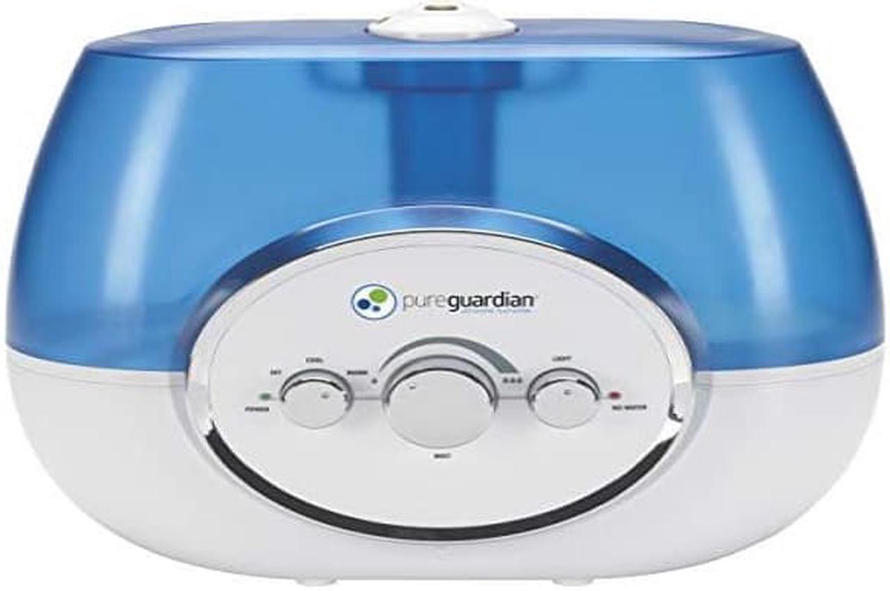 Alt view image 5 of 8 - H1510 100-Hour* Warm / Cool Mist Ultrasonic Humidifier by Pureguardian