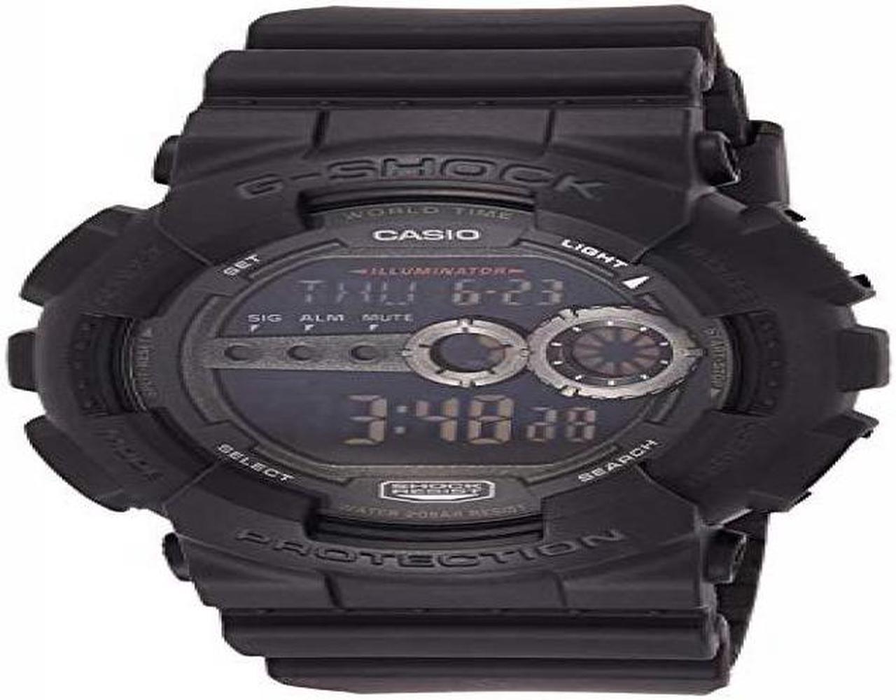 Main image of Casio GD1001B Mens Black G-Shock Military Watch