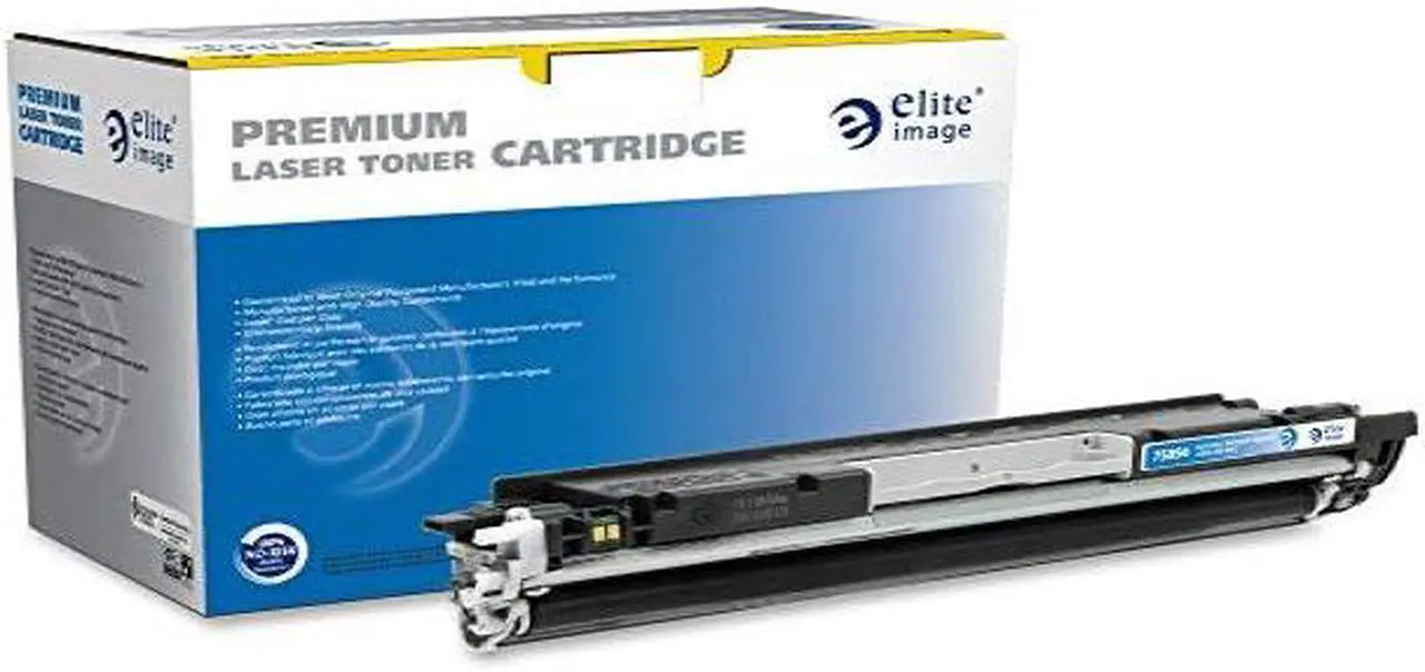 Alt view image 2 of 8 - Elite Image Compatible Black Toner Cartridge Replacement for HP 126A CE310A