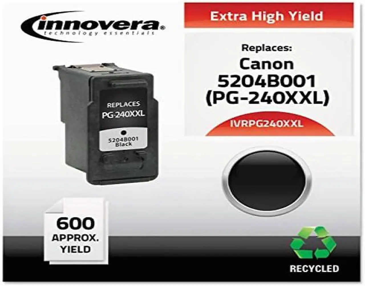 Main image of Innovera ufactured 5204B001 (PG-240XXL) Extra High-Yield Ink Black PG240XXL