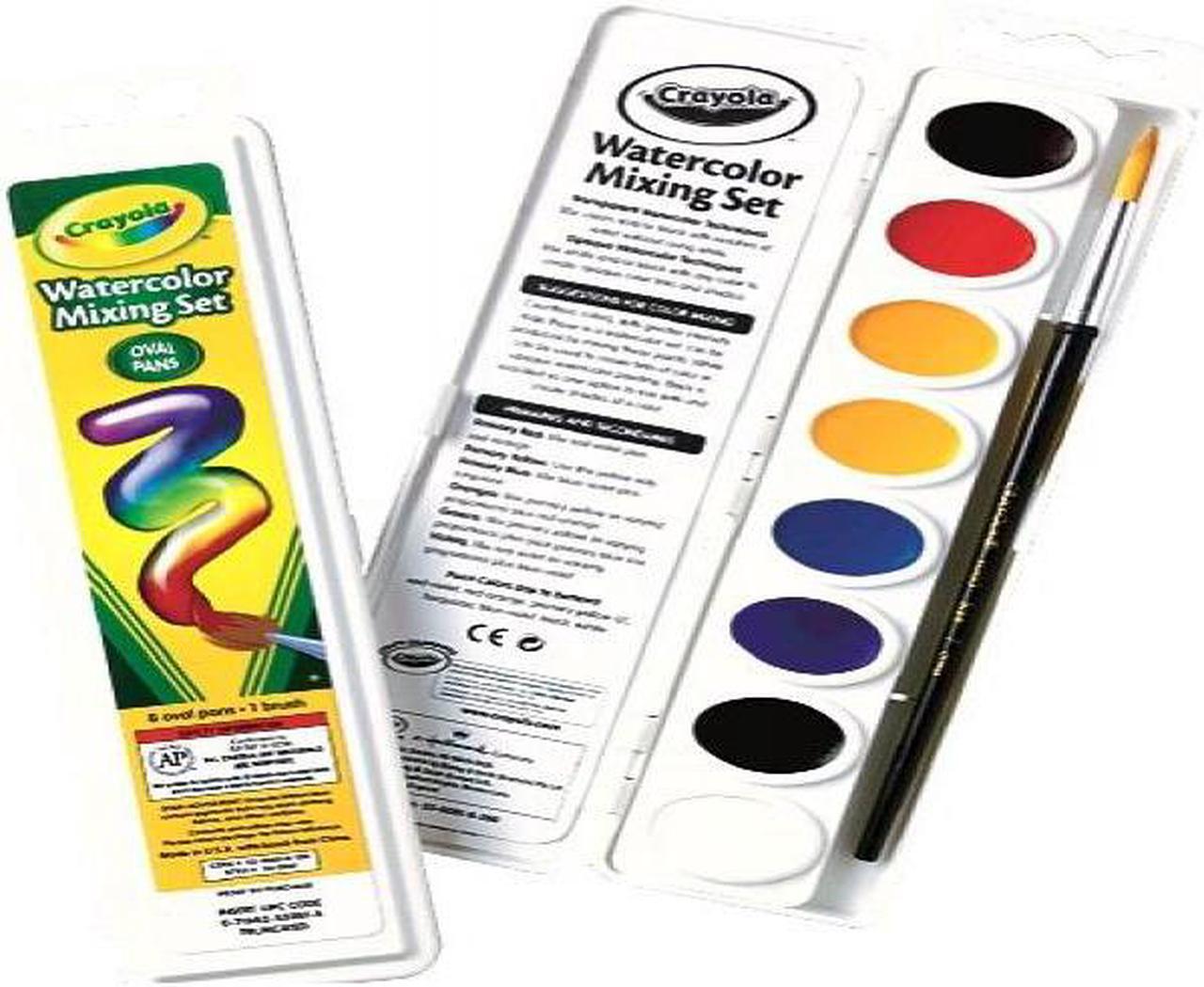 Alt view image 5 of 7 - Crayola Llc Formerly Binney & Smith BIN530081 Watercolor Mixing Set 8 Semi Moist