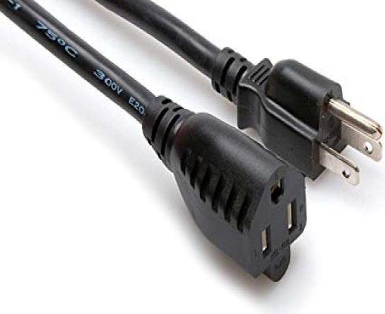 Alt view image 4 of 4 - Hosa PWX-403 Power Ext Nema 5-15r - Nema 5-15p 3ft
