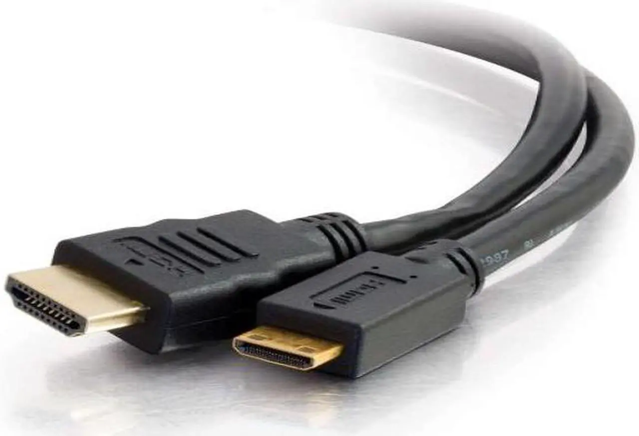 Alt view image 3 of 7 - C2G 50620 4K UHD High Speed HDMI to Mini HDMI Cable (60Hz) with Ethernet for 4K Devices, Black (10 Feet, 3.04 Meters)