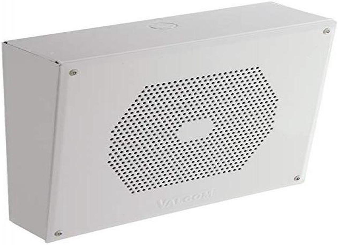 Alt view image 7 of 9 - Valcom - V-9852 - Vandal Resistant 8in. in. Wall Speaker One-Way (includes V-9807)