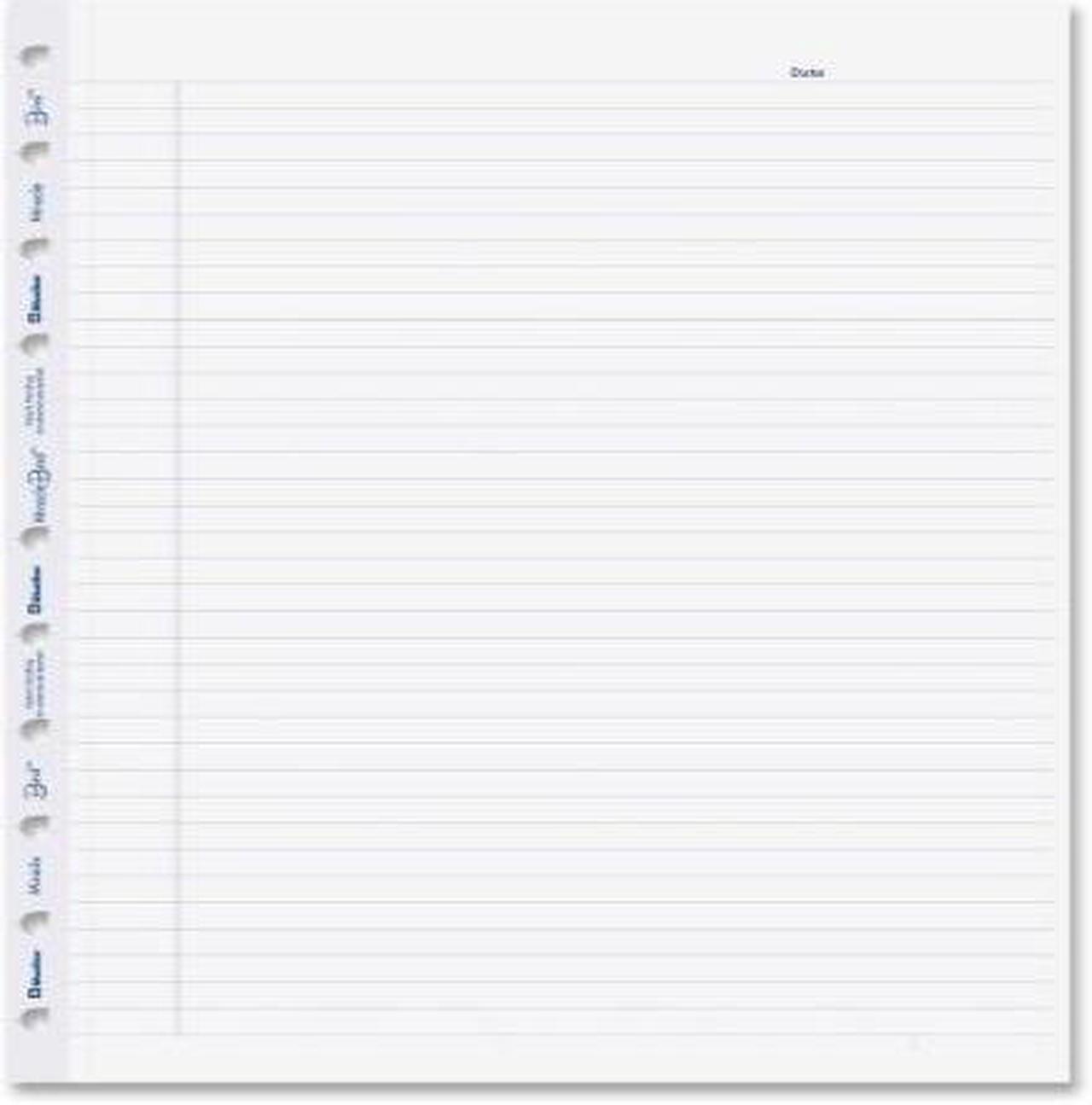 Blueline MiracleBind Notebook Refill Sheets Ruled 11x9.06-Inch 50 Sheets (AFR11050R)