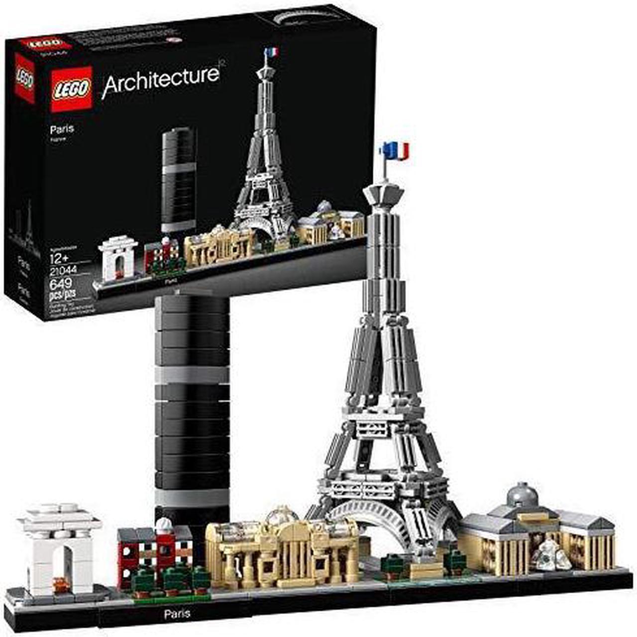 Alt view image 3 of 15 - LEGO Architecture Skyline Collection 21044 Paris Building Kit (694 Piece)