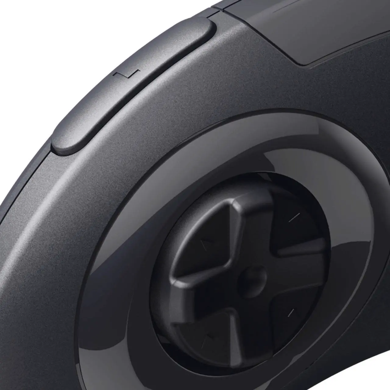 Alt view image 7 of 14 - Retro-Bit Official Sega Genesis 8-Button Arcade Pad- USB Port - Black - PC/Mac