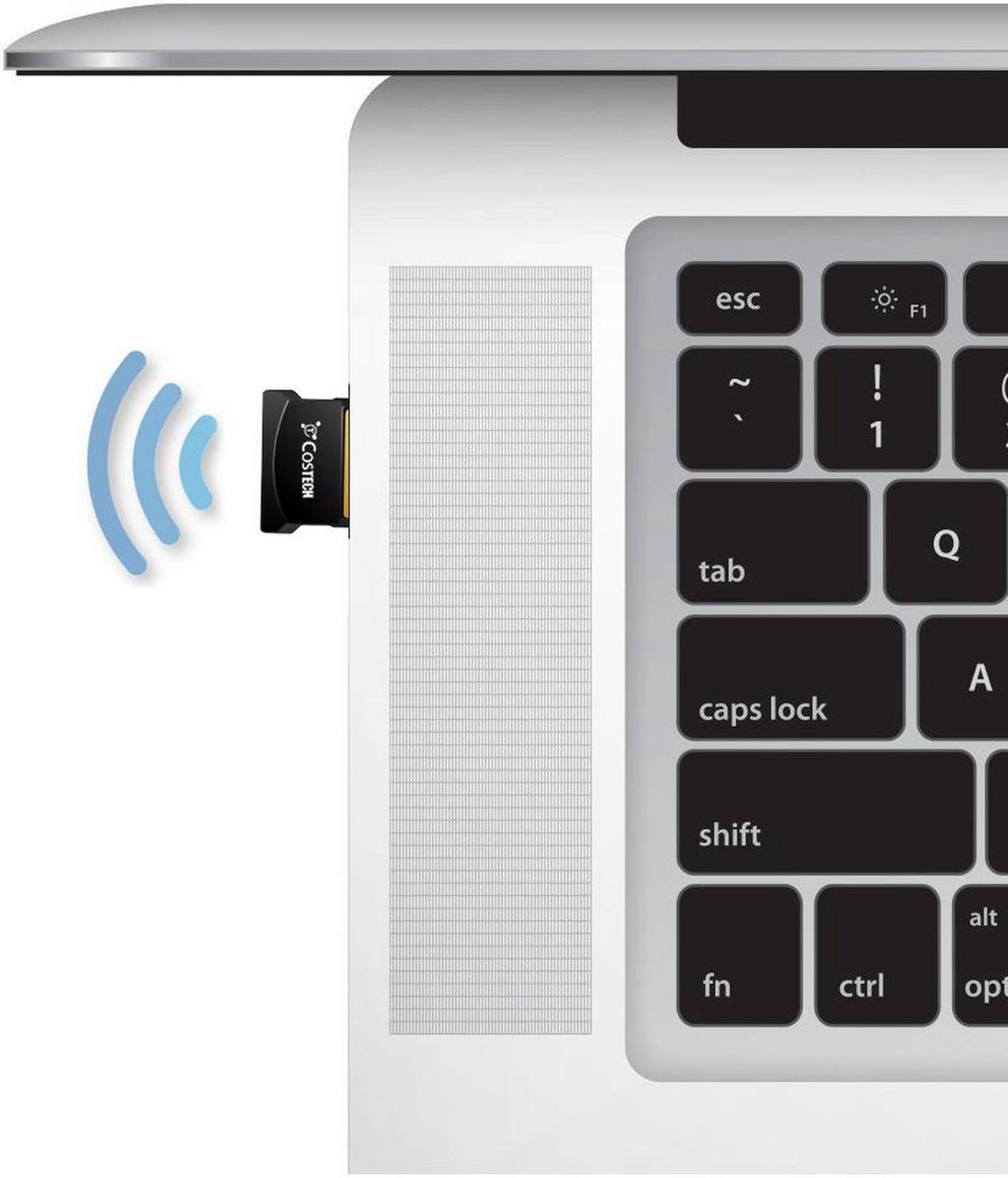 Alt view image 3 of 6 - Bluetooth 4.0 USB Adapter, Costech Gold Plated Micro Dongle 33ft/10m Compatible with Windows 10,8.1/8,7, Vista, XP, 32/64 Bit for Desktop, Laptop, computers
